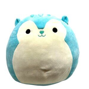 Squishmallow Santiago‎ Blue Squirrel 12" Plush Kellytoy Claire's Exclusive